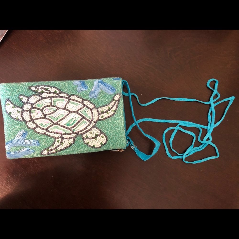 Hand beaded Wallet
